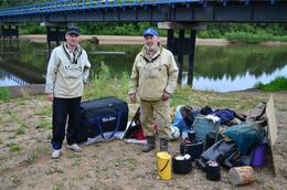 Отец и сын &ndash; рыбаки. Общие интересы.